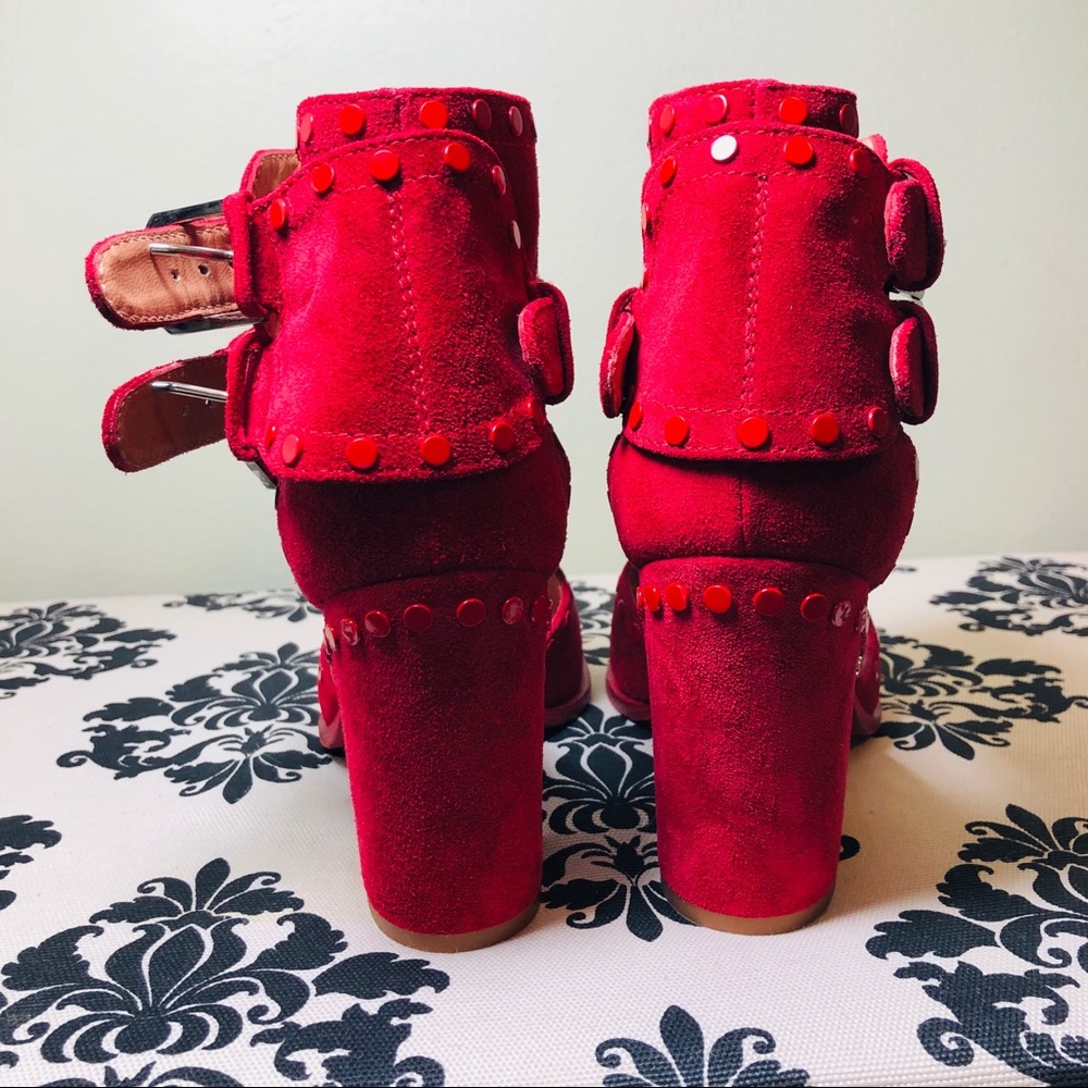 🛑Laurence Dacade Suede Caged Sandals size 7 - Picture 3 of 6